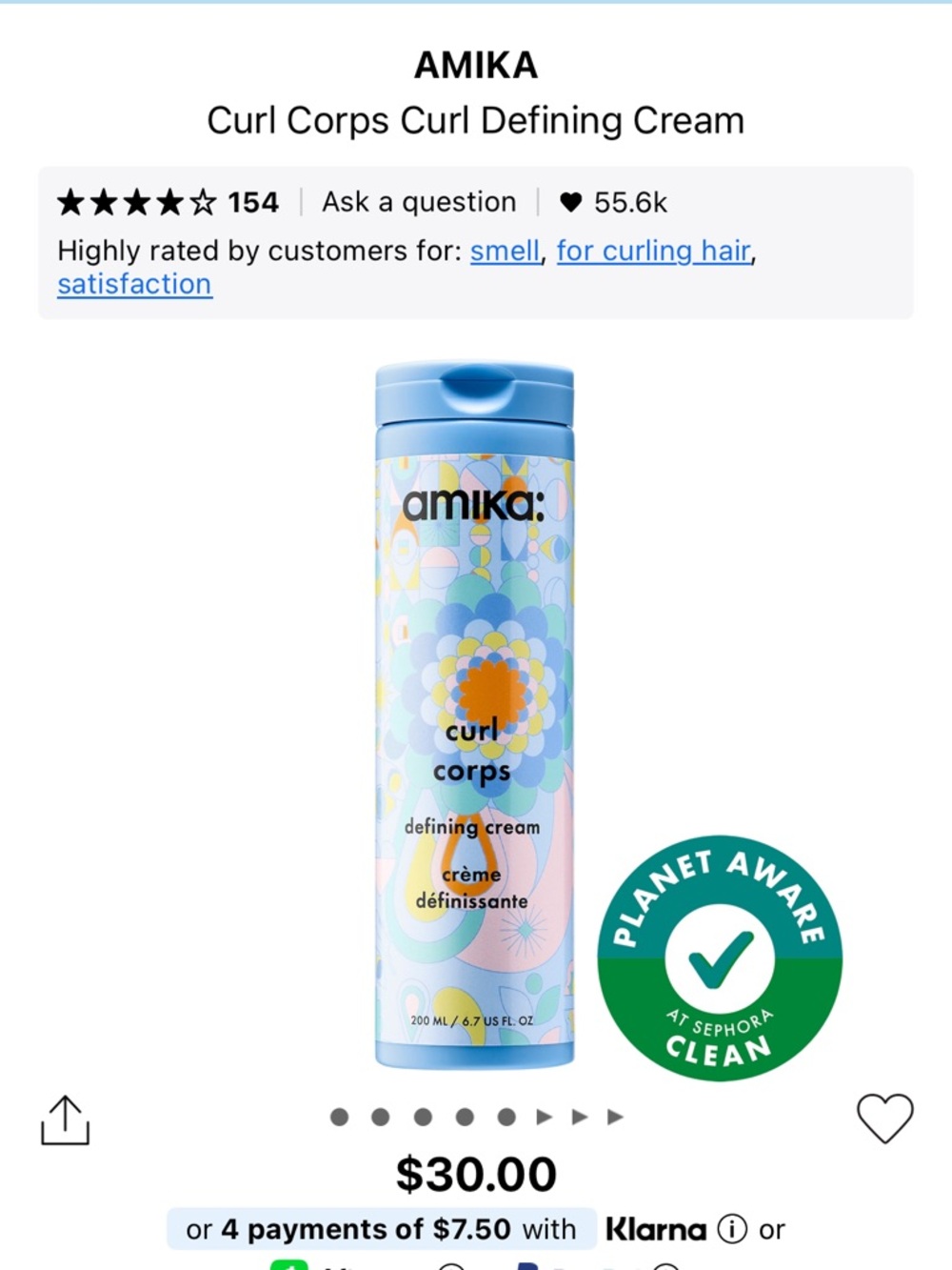 amika Curl Corps Defining Cream